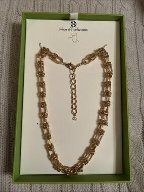 House of Harlow 1960 Link Necklace